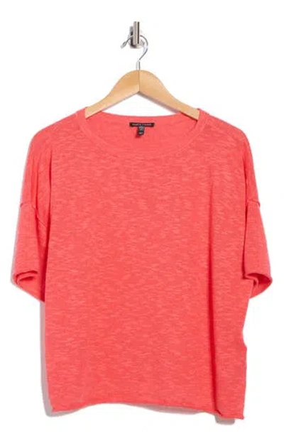 Eileen Fisher Elbow Sleeve Organic Linen & Organic Cotton Sweater