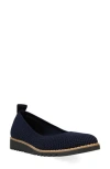 Eileen Fisher Etta Slip-on Flat In Blue