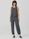 Eileen Fisher Fine Jersey Jogger Pant In Gray