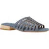 Eileen Fisher Fira Slide Sandal In Pool
