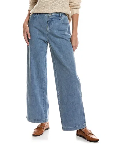 Eileen Fisher Flare Wide Jean In Blue