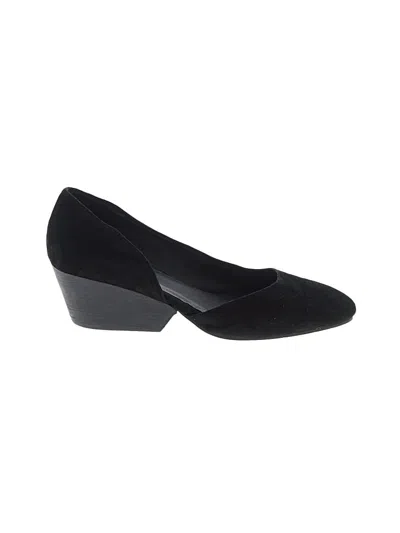 Pre-owned Eileen Fisher Flats In Black