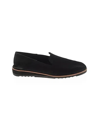 Pre-owned Eileen Fisher Flats In Black