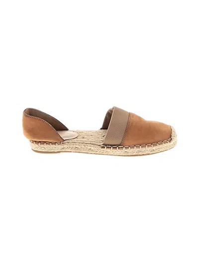Pre-owned Eileen Fisher Flats In Brown