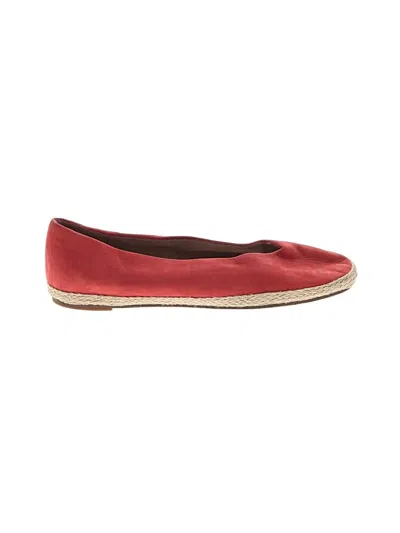 Pre-owned Eileen Fisher Flats In Red