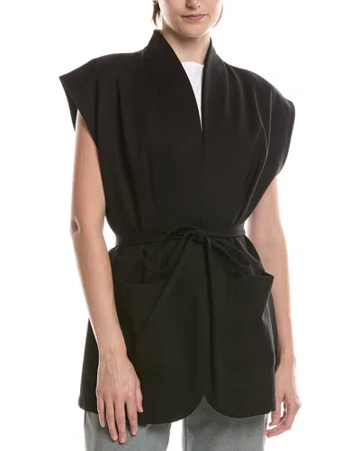 Eileen Fisher Flex Ponte Vest In Multi