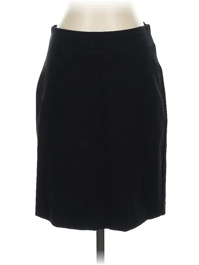 Pre-owned Eileen Fisher Formal Skirt In Black