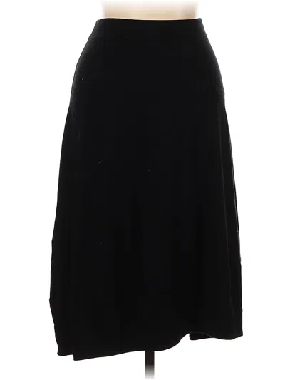 Pre-owned Eileen Fisher Formal Skirt In Black