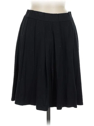 Pre-owned Eileen Fisher Formal Skirt In Black