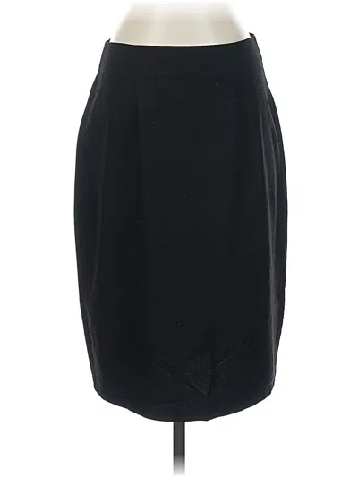 Pre-owned Eileen Fisher Formal Skirt In Black