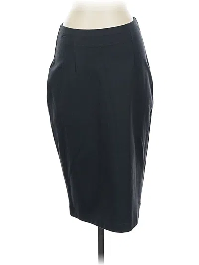 Pre-owned Eileen Fisher Formal Skirt In Black