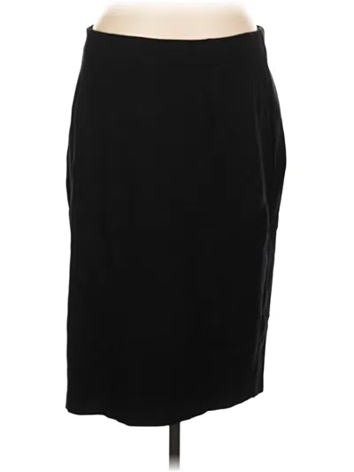 Pre-owned Eileen Fisher Formal Skirt In Black