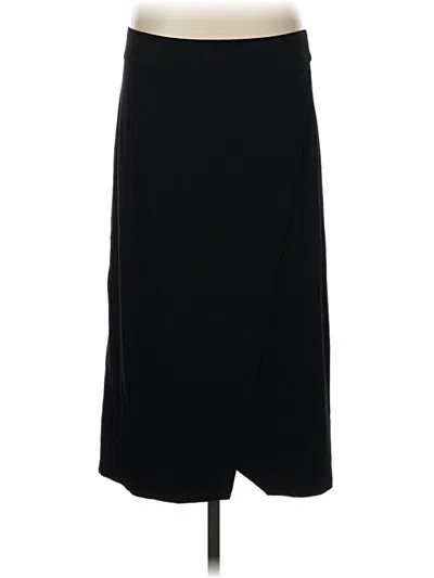 Pre-owned Eileen Fisher Formal Skirt In Black