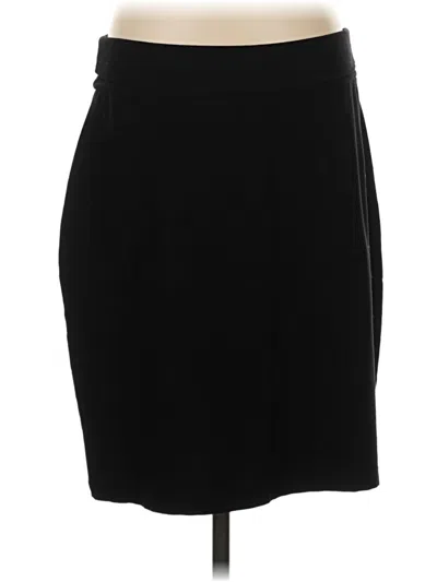 Pre-owned Eileen Fisher Formal Skirt In Black