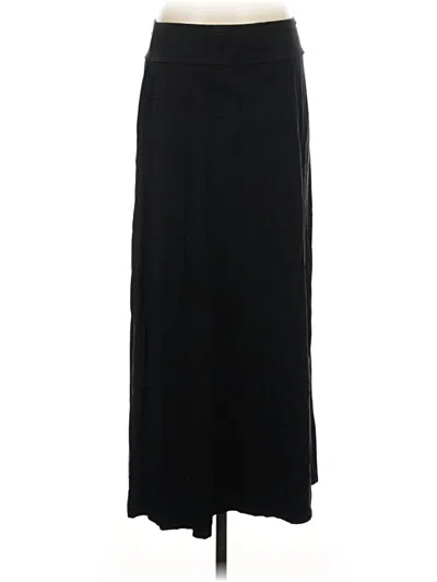 Pre-owned Eileen Fisher Formal Skirt In Black