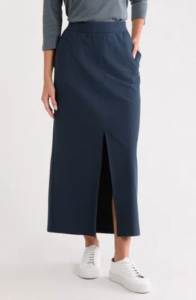 Eileen Fisher Front Slit Maxi Skirt