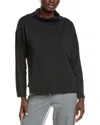 Eileen Fisher Funnel Top In Black