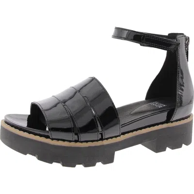 Eileen Fisher Heir Womens Zipper Manmade Ankle Strap In Black