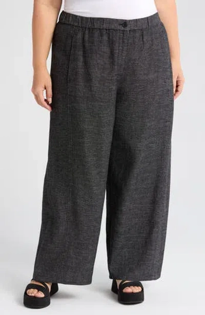 EILEEN FISHER EILEEN FISHER HEMP & ORGANIC COTTON LANTERN ANKLE PANTS