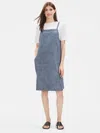 Eileen Fisher Hemp Organic Cotton Chambray Dress In Multi