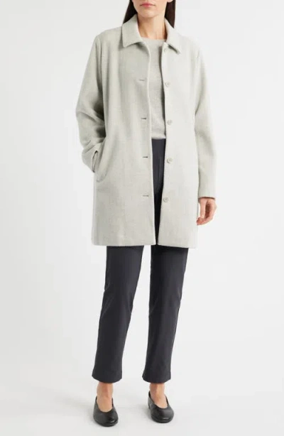 EILEEN FISHER EILEEN FISHER HERRINGBONE WOOL COAT