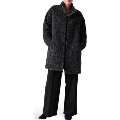 Eileen Fisher High Collar Coat