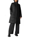 Eileen Fisher Stand Collar Puffer Jacket In Black