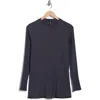 Eileen Fisher High Crewneck Tunic In Black