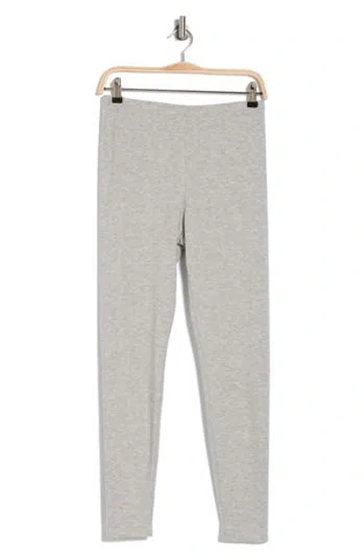 Eileen Fisher High Waist Ankle Leggings In Dark Pearl