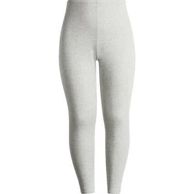 Eileen Fisher High Waist Ankle Leggings In Dark Pearl
