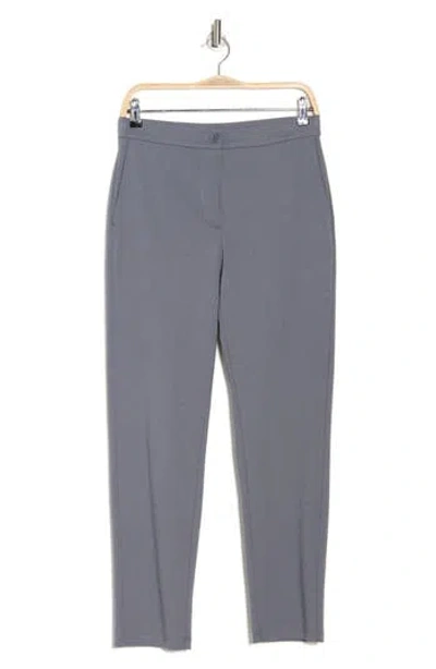 Eileen Fisher High Waist Ponte Knit Slim Ankle Pants