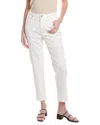Eileen Fisher High-waist Slim Ankle Jean In Beige