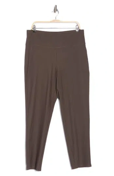 Eileen Fisher High Waist Slim Crepe Ankle Pants