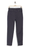 Eileen Fisher High Waist Slim Fit Jeans In Dark Night