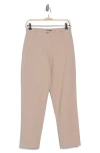 Eileen Fisher High Waist Tapered Pants In Wheat