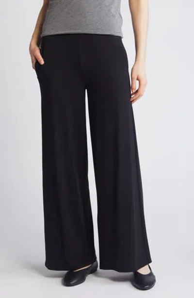 EILEEN FISHER EILEEN FISHER HIGH WAIST WIDE LEG PANTS