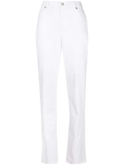 Eileen Fisher Slim-leg Jeans In White