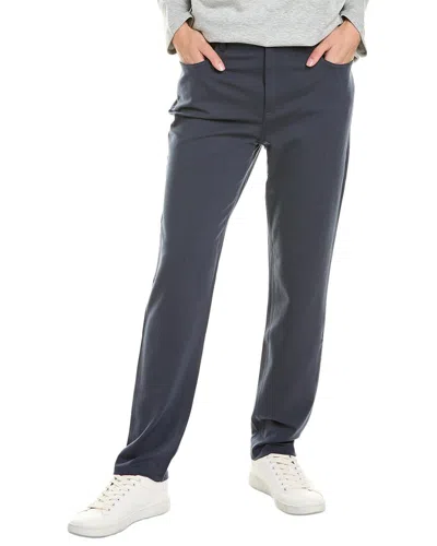 Eileen Fisher High-waisted Slim Fit Jean In Blue