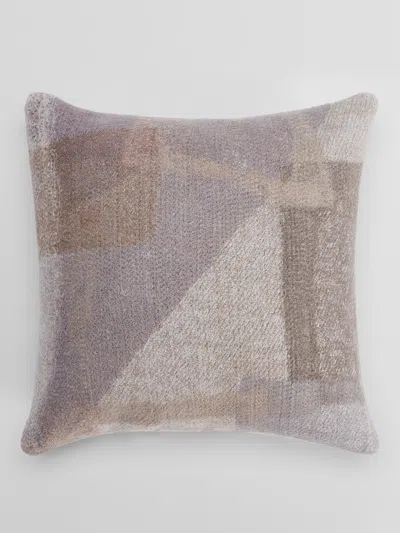 Eileen Fisher Home Waste No More Felted 11" Pillow In Brown