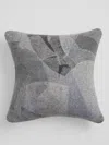 Eileen Fisher Home Waste No More Felted 11" Pillow In Gray