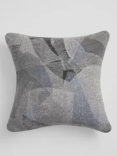 Eileen Fisher Home Waste No More Felted 11" Pillow In Gray