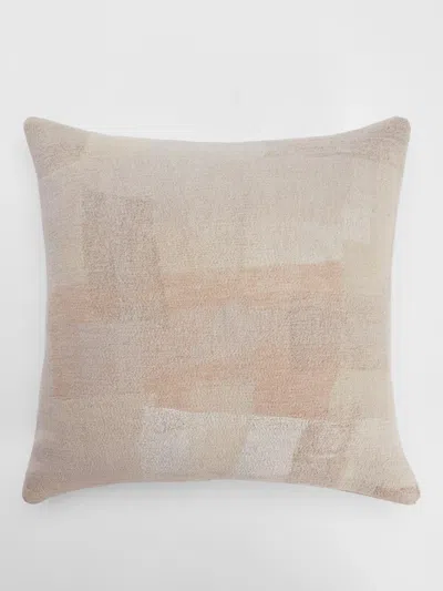 Eileen Fisher Home Waste No More Felted 18" Pillow In Neutral