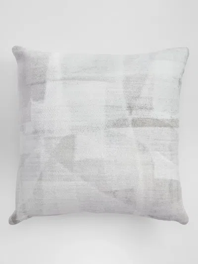 Eileen Fisher Home Waste No More Felted 18" Pillow In Gray
