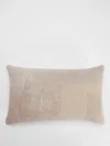 Eileen Fisher Home Waste No More Felted 20" Pillow In Brown