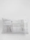Eileen Fisher Home Waste No More Felted 20" Pillow In Gray