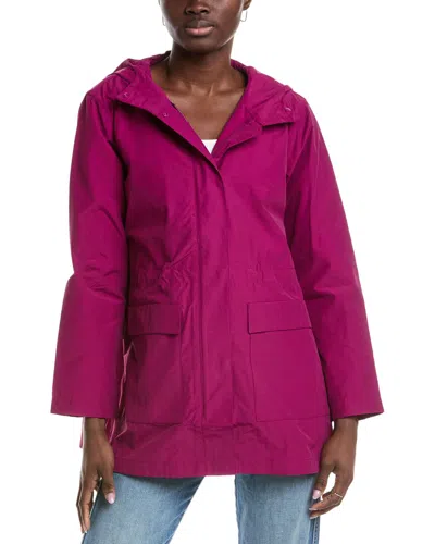 Eileen Fisher Hooded Anorak In Pink