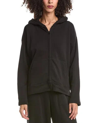 Eileen Fisher Hooded Jacket In Black