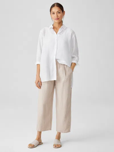 Eileen Fisher In Color Undyed Natural/white, Size Petites Petite Large In Neutral