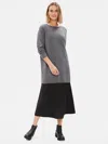 Eileen Fisher Italian Cashmere Tunic In Multi
