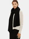 Eileen Fisher Italian Cashmere Wrap In Black